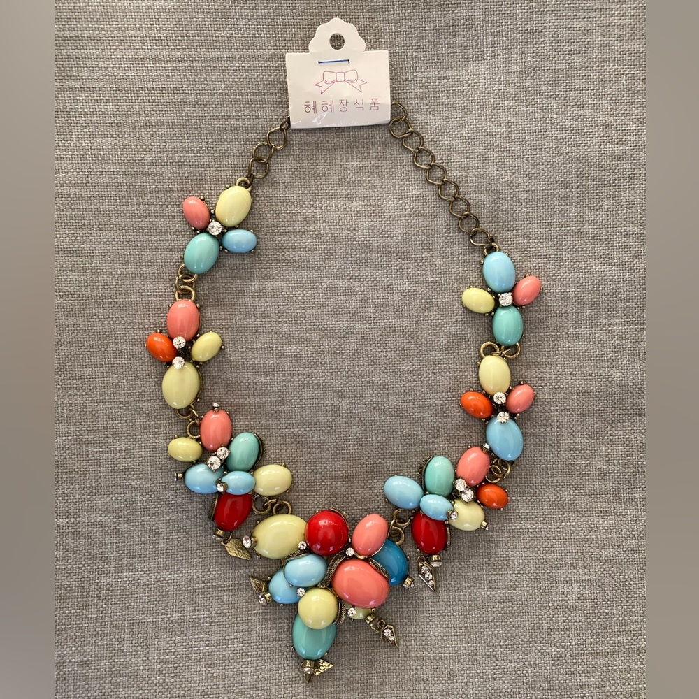 COLORFUL NECKLACE - Picture 2 of 2